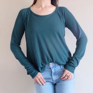 Lucky Brand Long Sleeves Top